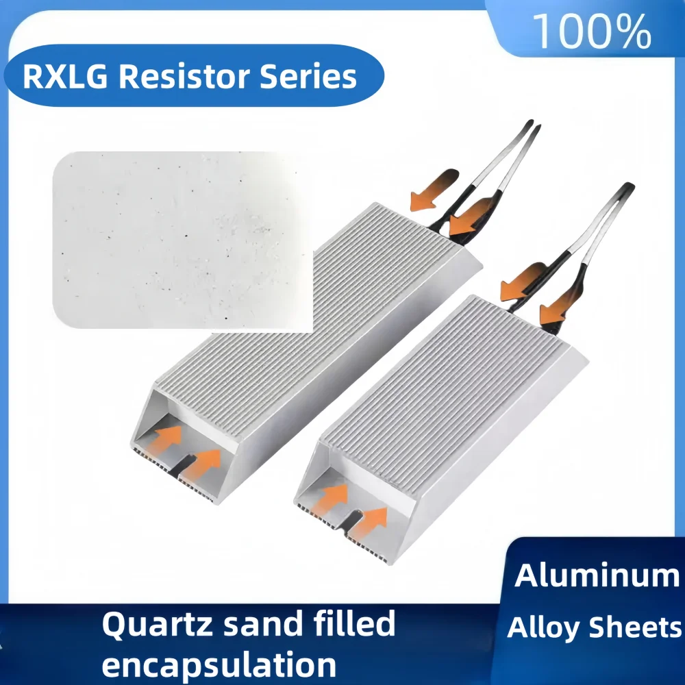 4000W 4800W 5000W 4KW 4.8KW 5KW Servo Inverter RXLG Aluminum Shell Braking Resistors Brake Resistor For VFD Frequency