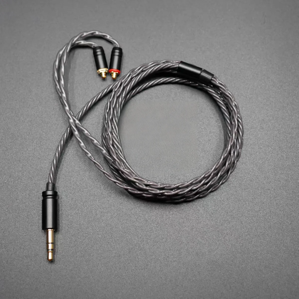 MMCX MMCX Earphone Cable 4Strand Silver Foil Wire Material Lossless Sound Transmission 3.5 4.4mm Balanced Connector With Over‑Ear IEM - Aliexpress Deal