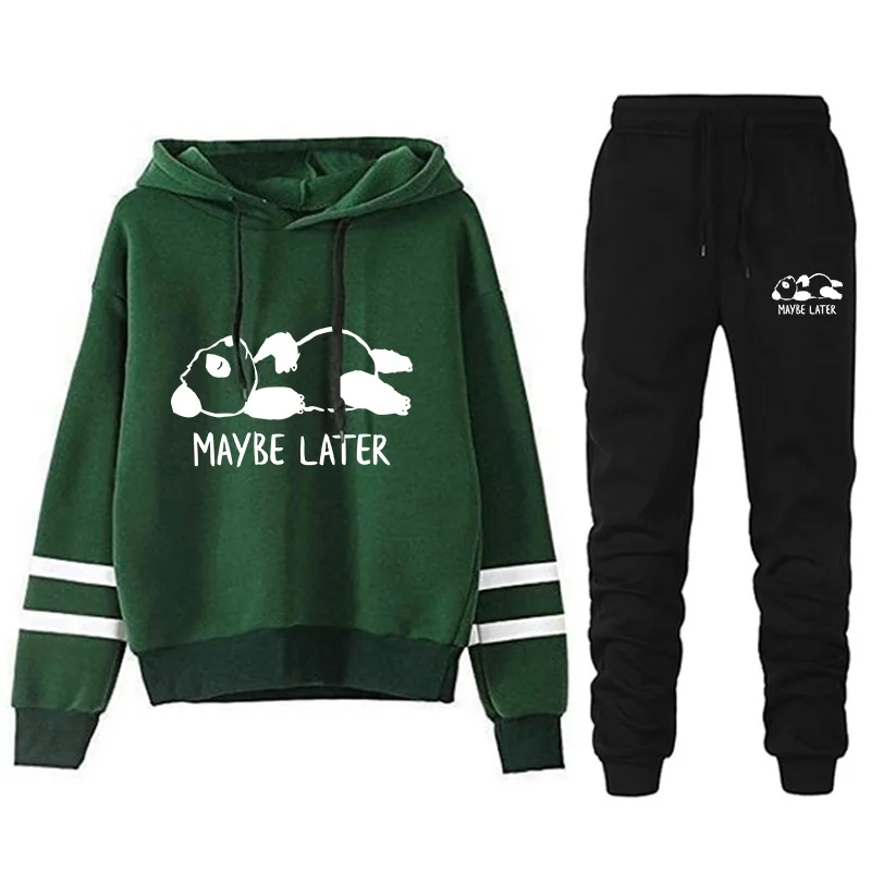 

Fashion Casual Women's Tracksuit Single Hoodies Sweatshirts Hot Sale Printing Outdoors Daily Stripe Pullovers Jogging Sweatpants