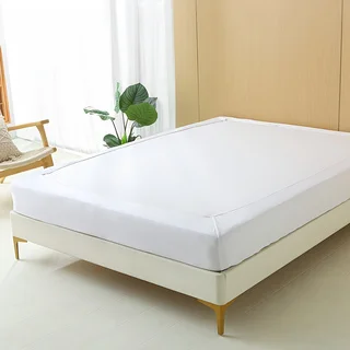 تنورة سرير قابلة للتمدد بتصميم غير قابل للانزلاق، بديلة لغطاء السرير فائقة النعومة، قابلة للغسل في الغسالة لغرفة النوم وغرفة المعيشة