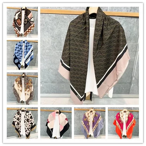 

2024 Hot Italian luxury brand Liu Jo female print beach sunshade multi-functional scarf original single foreign trade large squa