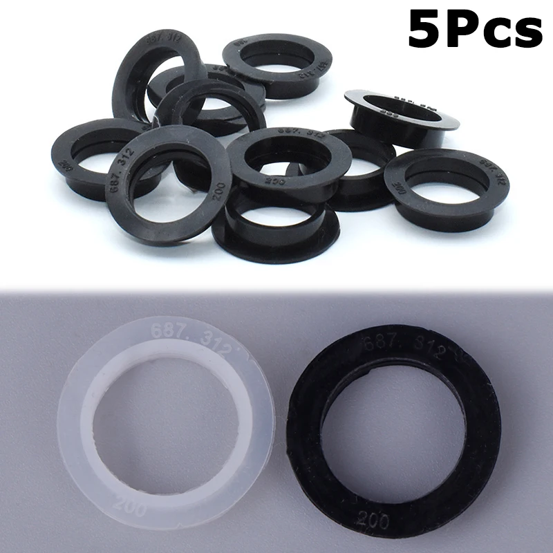 5pcs sensor de estacionamento anel O-ring PDC anel sensor de estacionamento 9663821577 9196705 25961317   Etc. Manga de borracha do radar do carro do sensor do objeto do pára-choque
