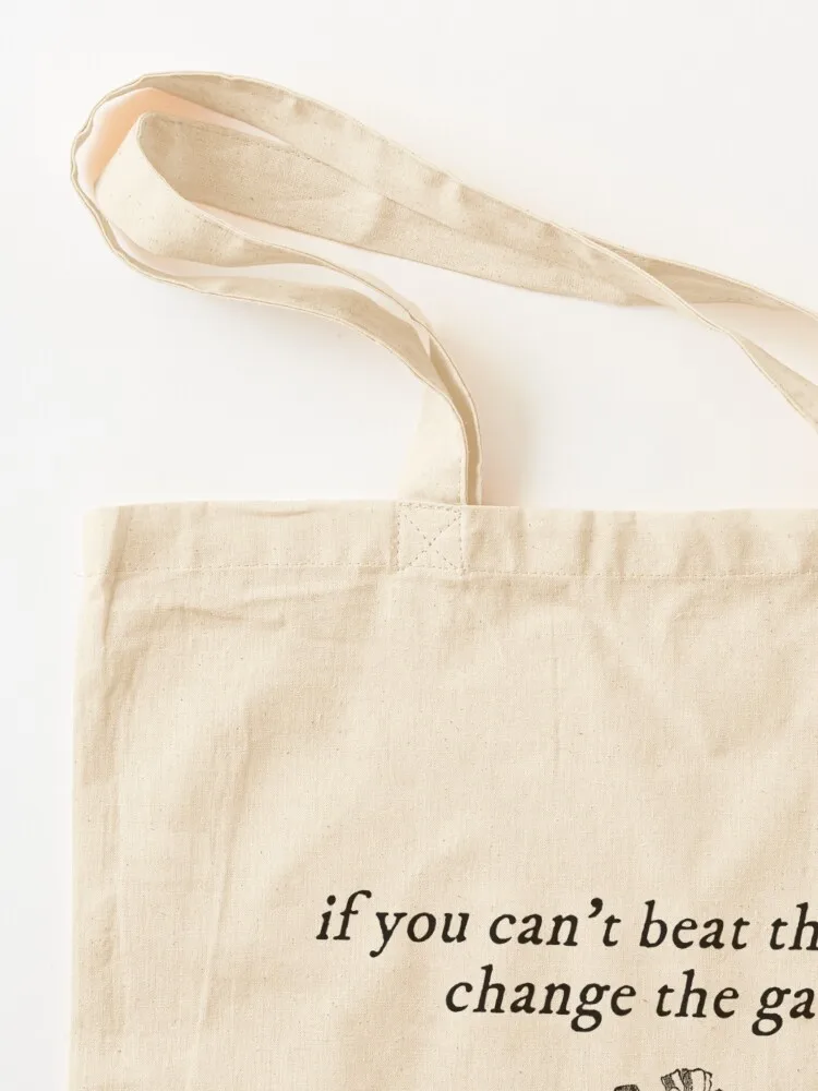 الظل والعظام ستة من الغربان حمل حقيبة حقائب اليد حقيبة القماش حقيبة المتسوق امرأة قابلة للطي وقابلة لإعادة الاستخدام #3