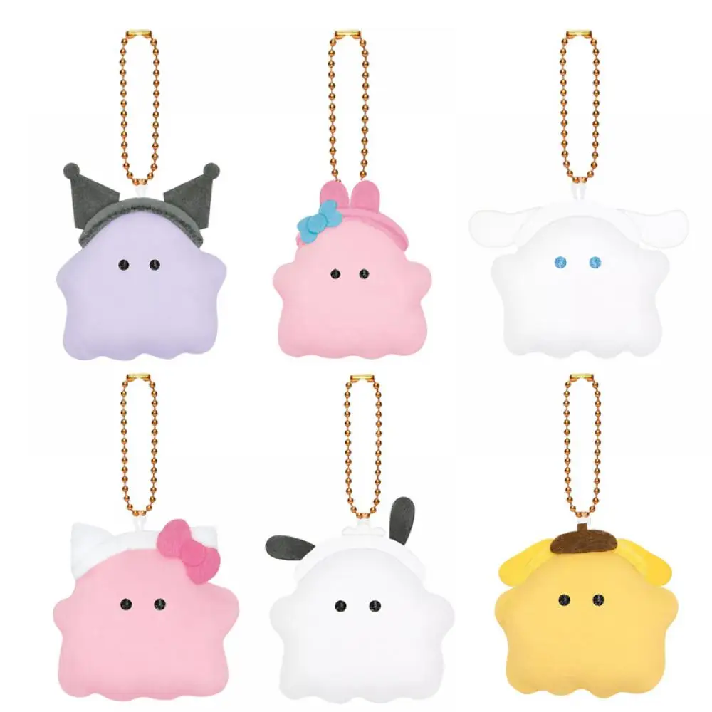 

Мультфильм Куроми Хэллоуин горошек Cinnamoroll Melody Pochacco плюшевая мини-кукла кулон брелок украшения для девочек праздничные подарки ﻿