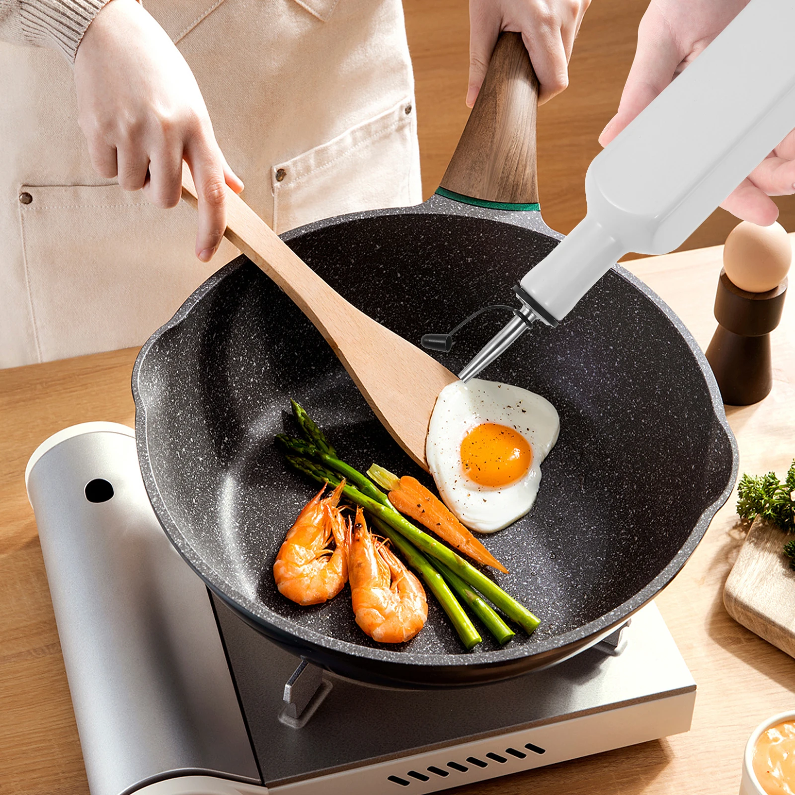 

Ceramic Olive Oil Dispenser Bottle Vinegar Jar Moderate Capacity Smooth Surface Easy Clean Cooking Wine Storage