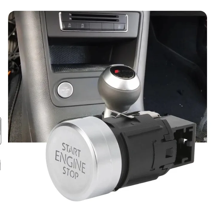 لمحرك فولكس فاجن تيغوان جولف بدء زر التوقف 5N0959839 #1