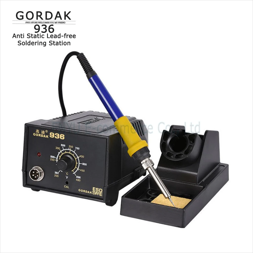 GORDAK 936 936A 936B SMD паяльная станция антистатический электрический паяльник для BGA Rework интеллектуальная сварочная станция