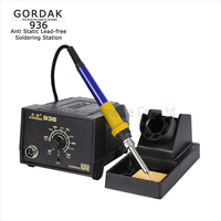 GORDAK 936 936A 936B SMD Soldering Station Anti Static Electric Soldering Iron for BGA Rework Intelligence Welding Station