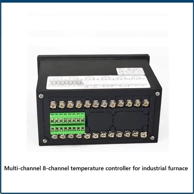 8 Channel PID Temperature Controller Multi Channel Temp Control Support PC Monitoring & Temperature Curve Recording Function