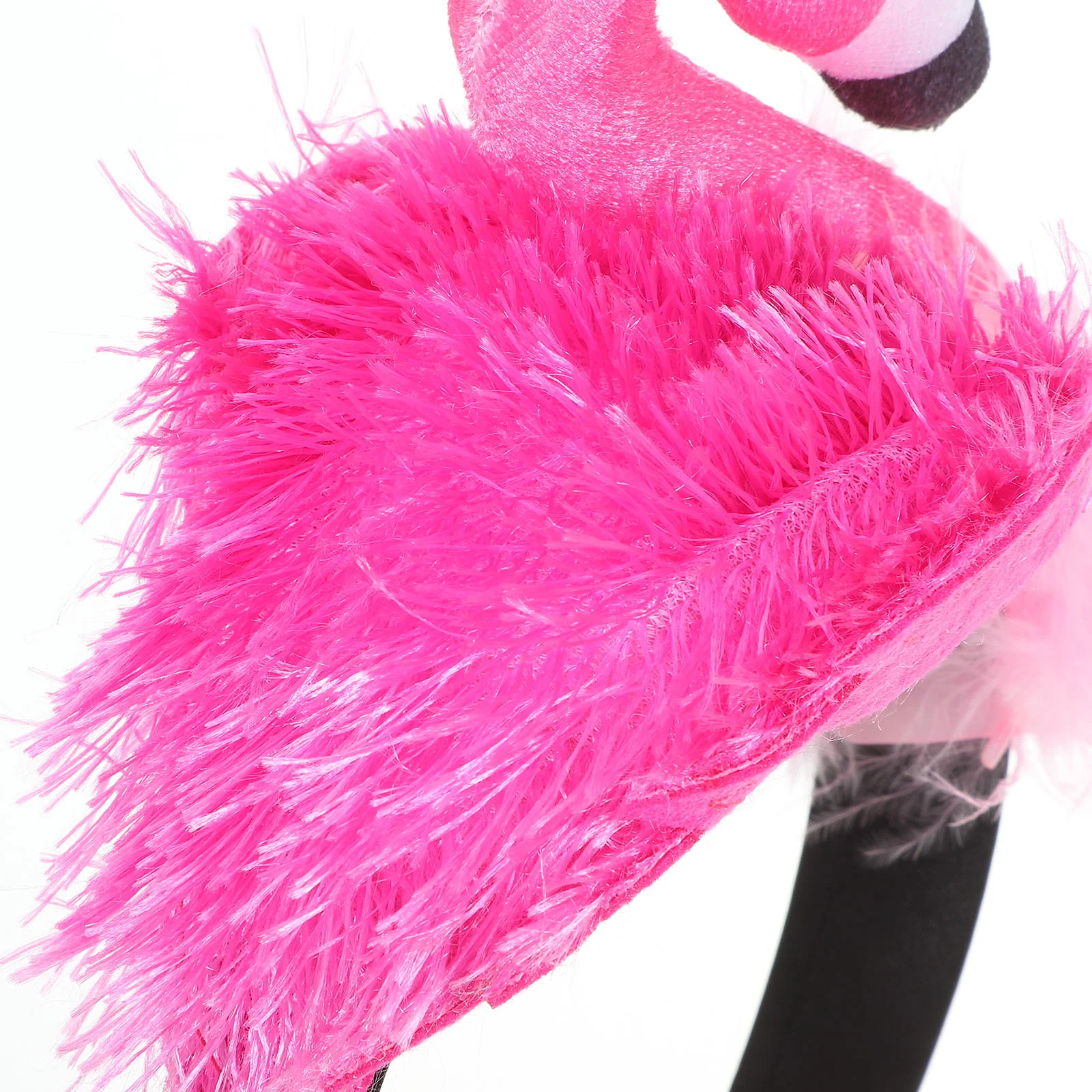 Bandeau de sauna flamant rose pour bébés filles, 2 nœuds, accessoires de cheveux, plumes en satin pour enfants