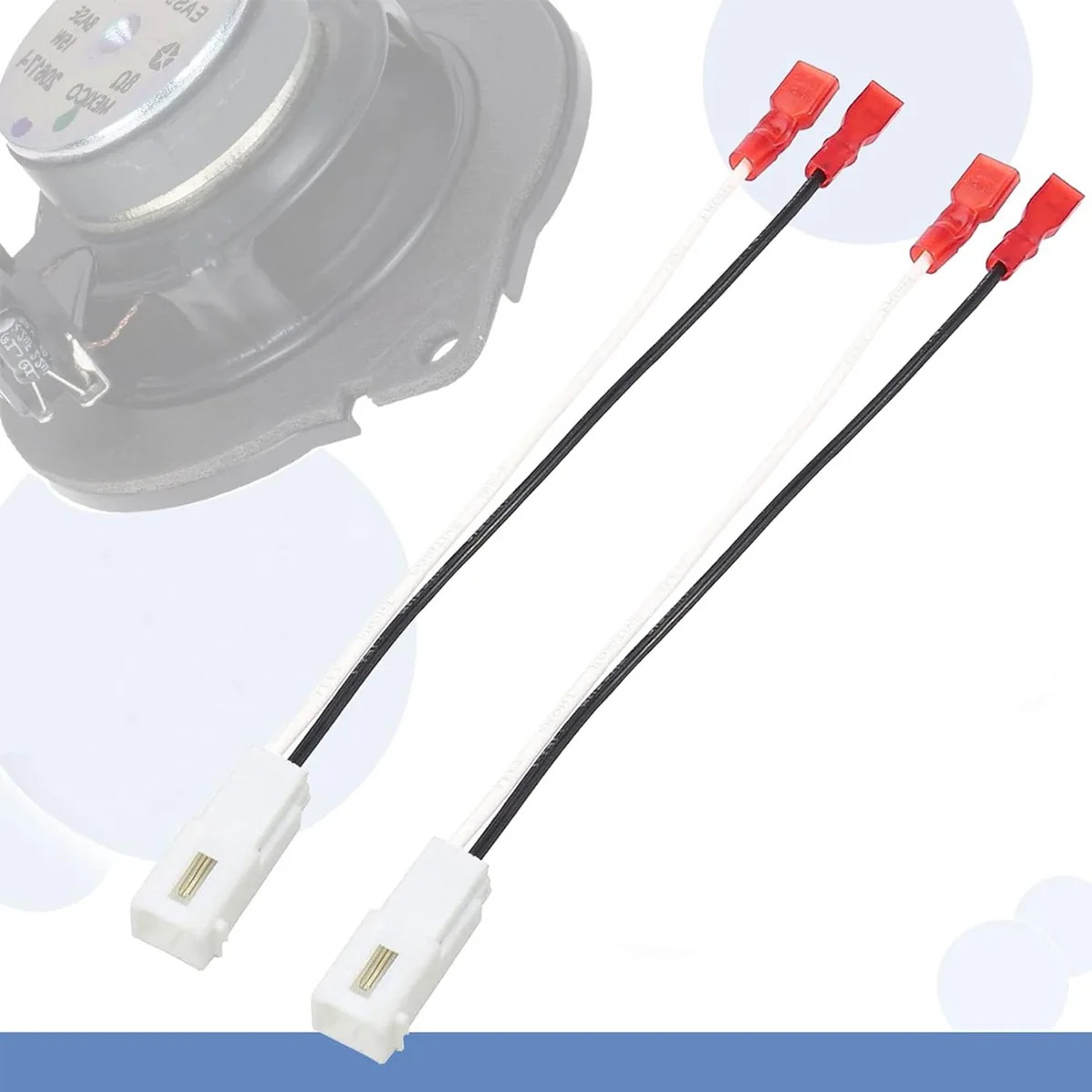 For Dodge Ram Jeep Cherokee Aftermarket Dashboard Tweeter Audio Cable Plug