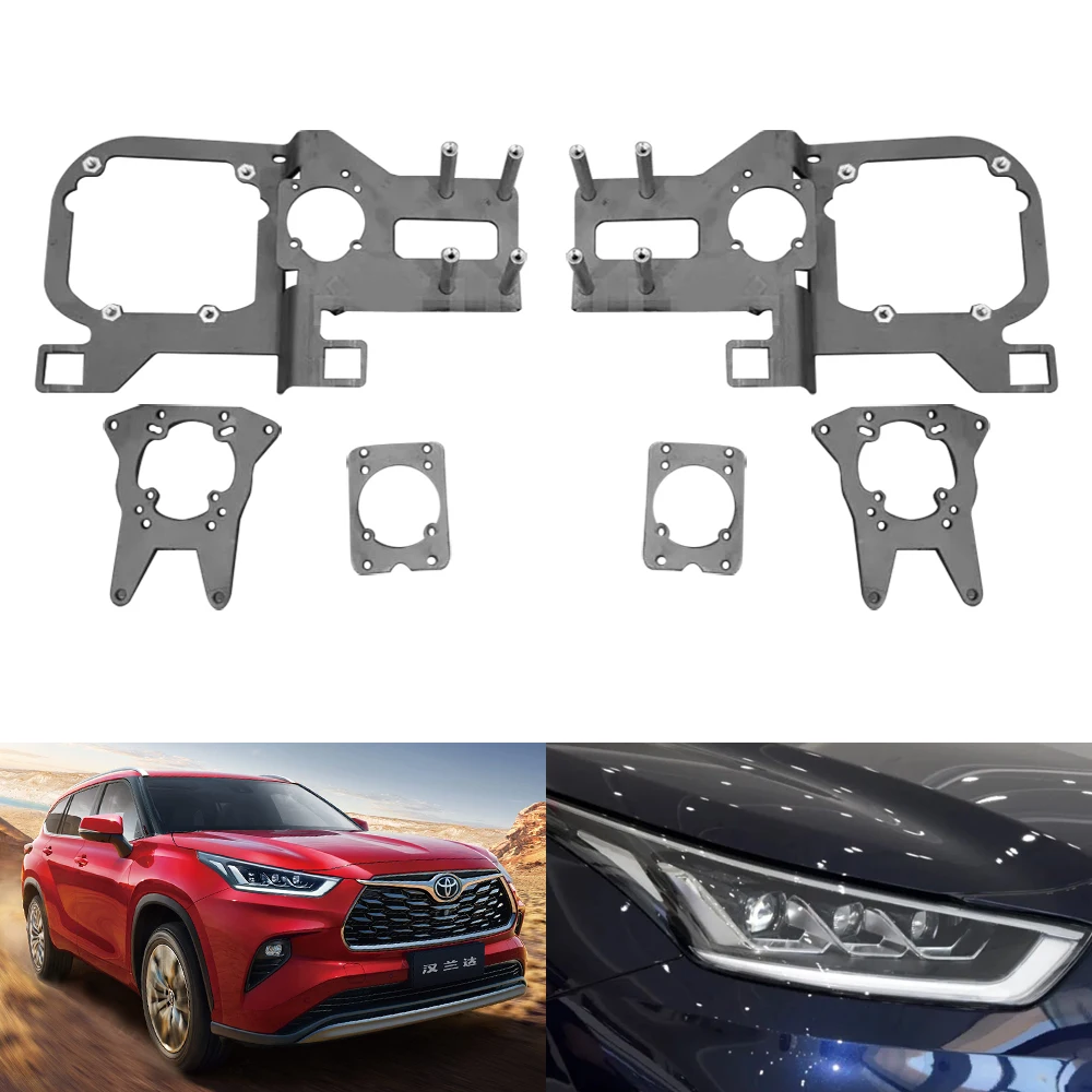 

Taochis Car-Styling Adapter Frame Headlight Bracket for Matrix adapter frame for Toyota Highlander 2022 matrix projector lens