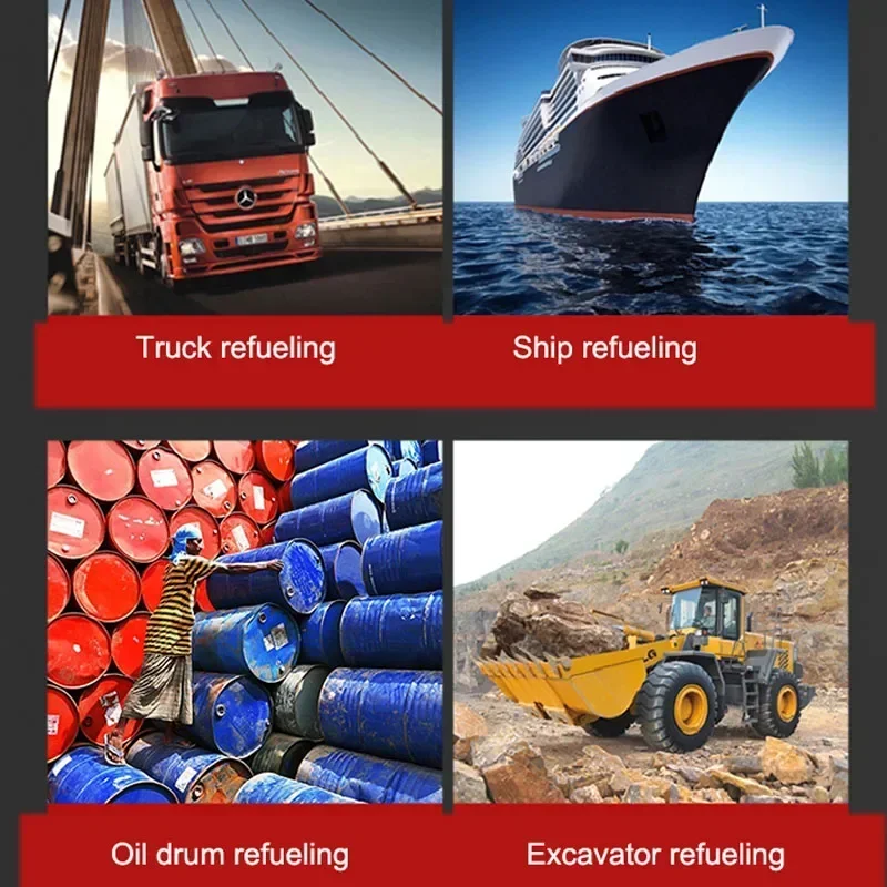 Elektryczna automatyczna pompa oleju napędowego o dużej przepustowości i wysokiej precyzji do pojazdów, małych cieczywózków, 12V 24V 220V, do diesla i oleju.