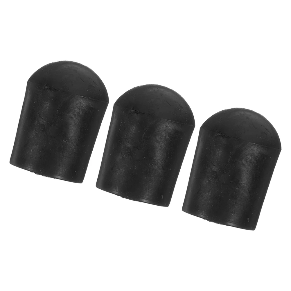 

3 Pcs Cello Endpin Stoppers Non slip Rubber Tips Replacement Parts Musical Instruments Accessories Tailpiece Pad