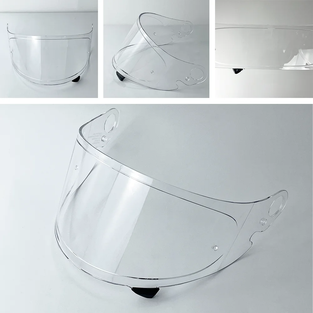 GLAMSTER Helmvisier für SHOEI GLAMSTER, winddichte Linse, Gesichtsschutz, beschlagfrei, Visiere, Anti-UV-Sonnenschutz, Visera Casco Moto