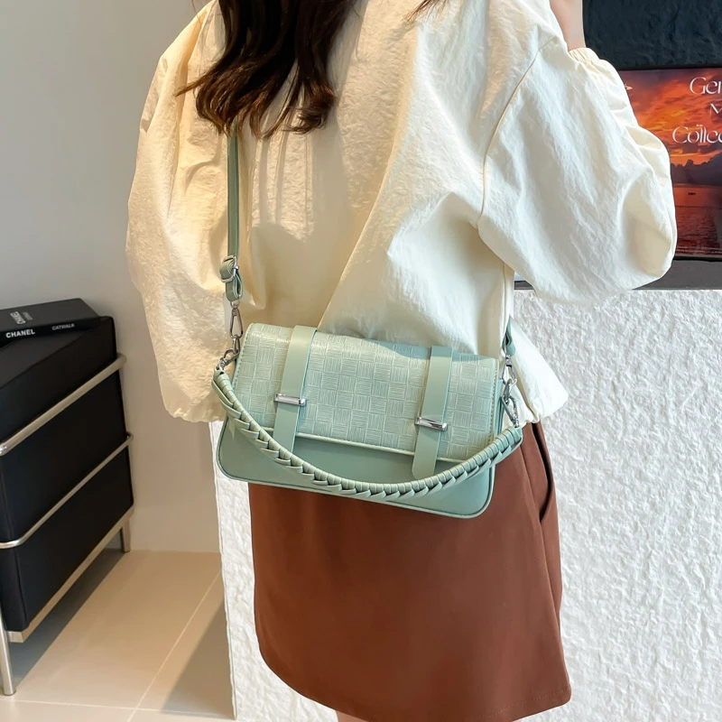 حقيبة يد كلاسيكية فاخرة للسيدات من الجلد الطبيعي للنساء أساسيات السفر والعمل الواسعة