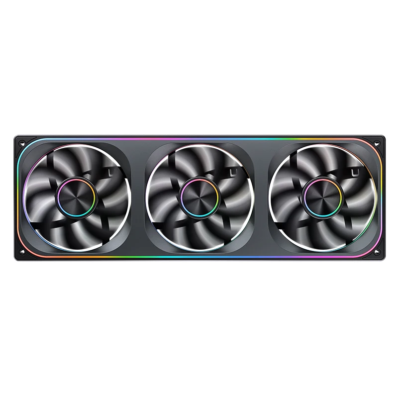 JONSBO ZA-120/240/360 Computerkastventilator 12CM 5V ARGB 120mm Monolithische structuur Watergekoelde ventilator PWM Vooruit/achteruit ventilatorkits