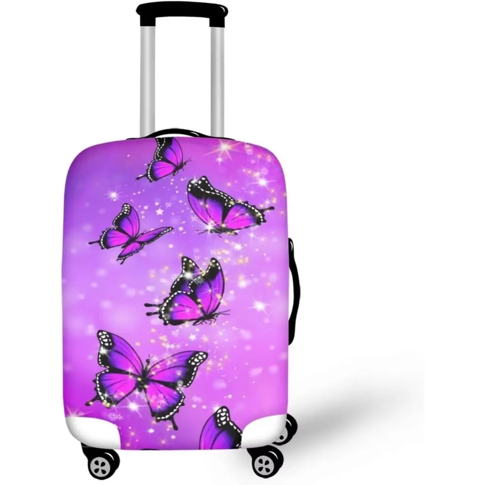 Washable Anti-Scratch Suitcase Cover for Women and Girls, Cute Travel Case Protector, 26-28 Inch