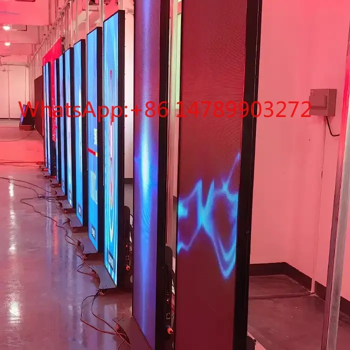 

Factory Movable Slim P2.5 Indoor LED Poster Screen Various Sizes High Brightness