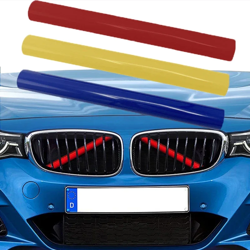 for BMW Front Grille Trim Strips F25 G01 G02 G05 3GT F30 F31 F32 F33 F34 3/4/5/6/7 Series Car Sport Styling Decoration Accessory