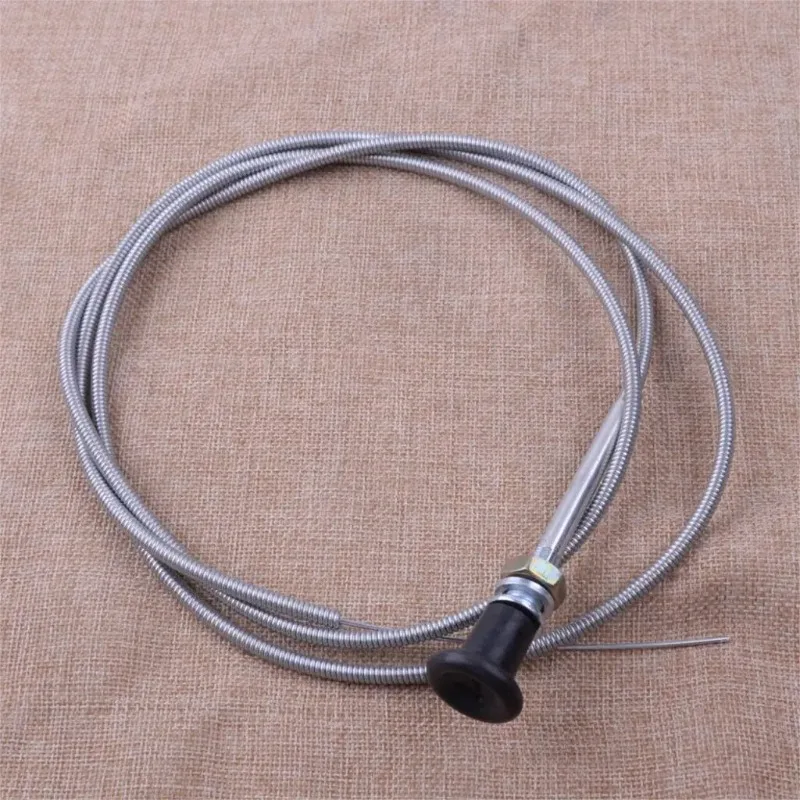 LETAOSK silver 237 metal rotating push-pull choke cable 63 