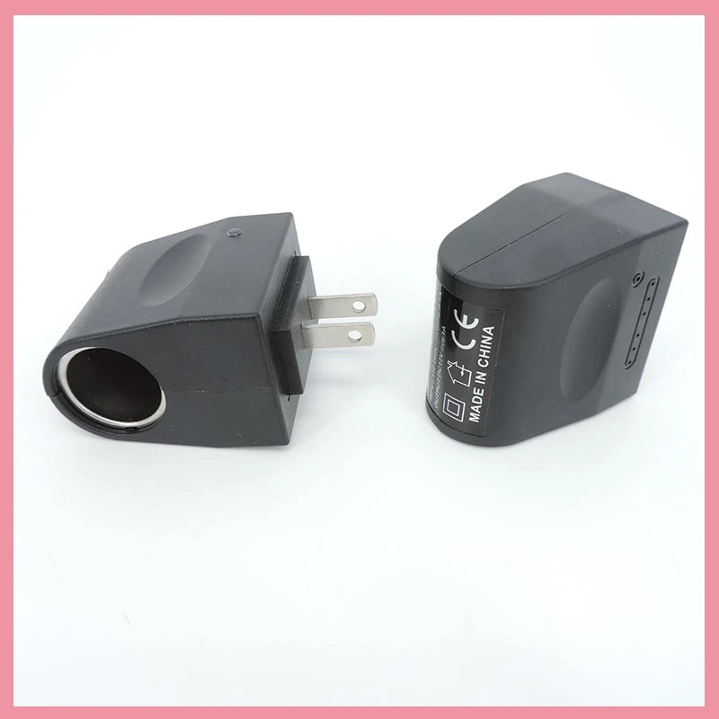 AC/DC 220V To 12V Car Charger Adapter Cigarette Lighter 0.5A Or 1A Power Converter US Socket Splitter  EU Plug B6