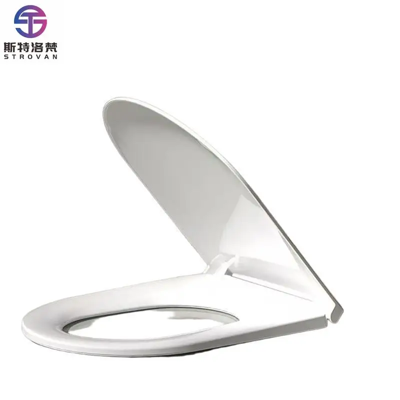 ZXHK 미국 플러그 110V 자동 전기 온열 비데 시트 플라스틱 구조 현대적 디자인 스마트 변기 시트 커버 뚜껑 1년 보증