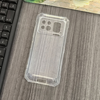 For Doogee Fire 6 Max Soft TPU Phone Case for DG DOOGEE Fire6 6max Black Transparent Cover Shell Silicone Protective Coque