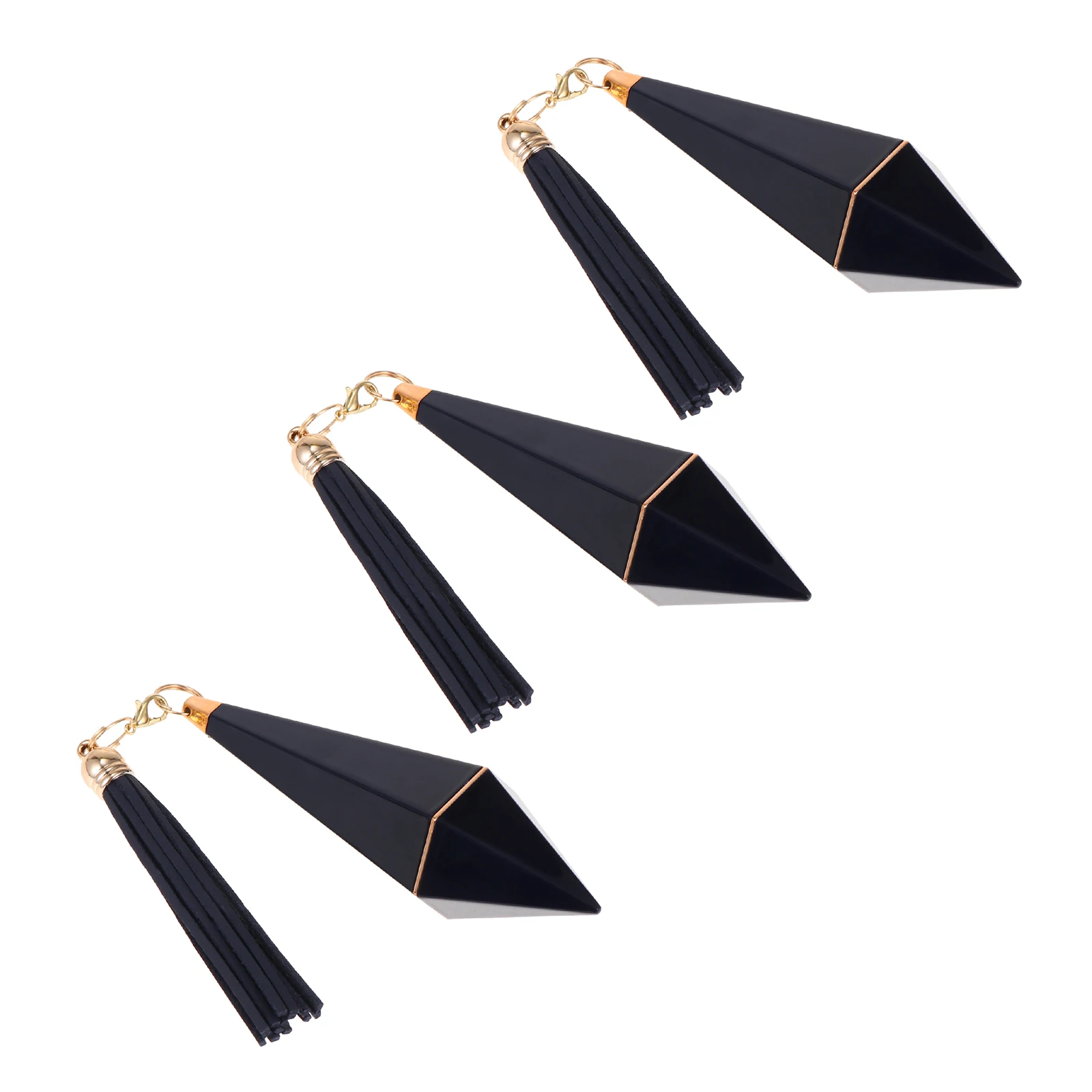 3 pezzi tubo vuoto per lucidalabbra formato da viaggio contenitore per balsamo per labbra ricaricabile a prova di perdite design con nappa per riporre oggetti fai da te piccolo