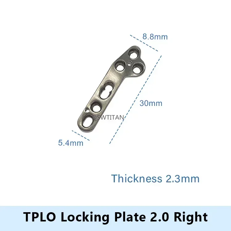 TPLO Locking Plate 2.0  2.7 ALPS Stainless steel Veterinary Orthopedic Instruments  1pc