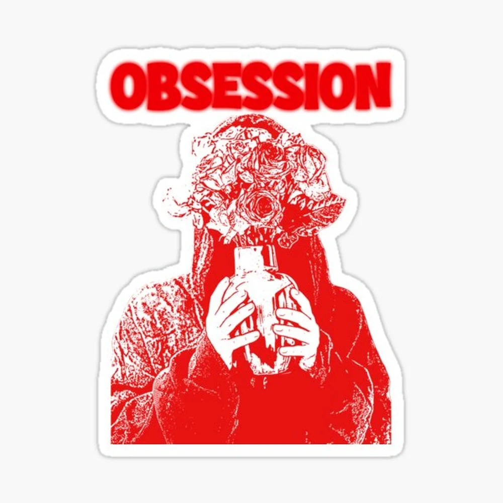 Obsession Movie Sticker for Laptop Decor Bedroom Car Cute Cartoon Art Fashionable Public Suitcase