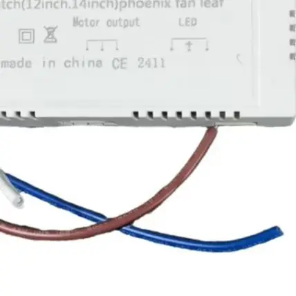 Ceiling Fan Light Transformer Remote Control Receiver For LED Lamp AC 85-265V To DC 240mA 340M Amp Power Supply Driver