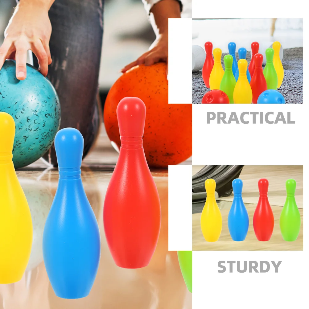 1-set Bowlingspeelgoedset voor kinderen Peuter Indoor Play Game Set Educatief speelgoed Outdoor-activiteit bowlen voor kinderen