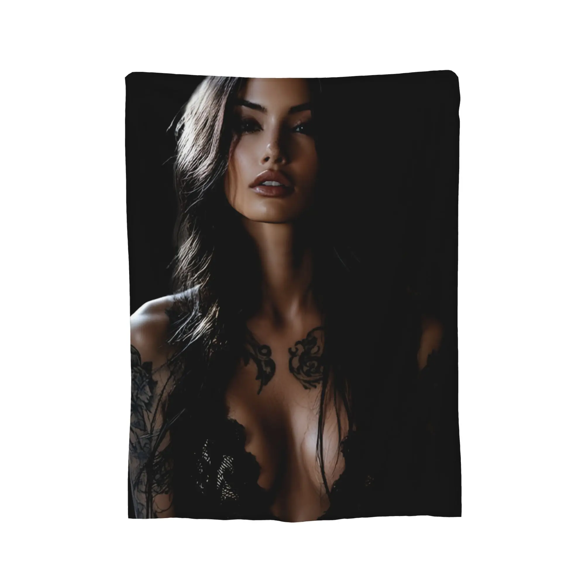 Megan Fox Blanket Flannel  Lightweight Throw Blankets for Bedding Couch Bed Rug