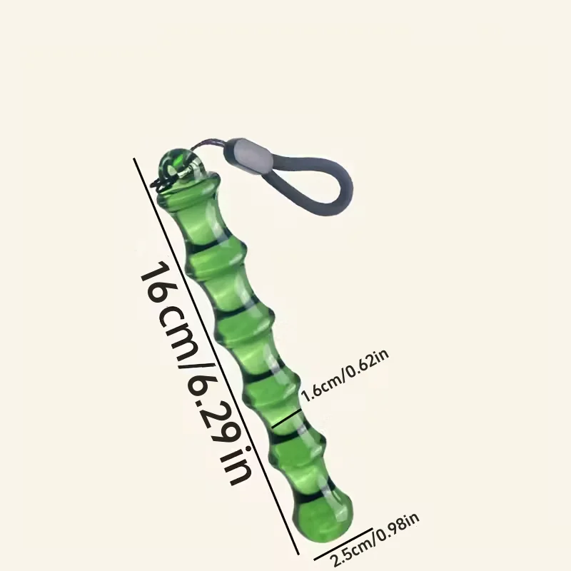 16cm Massage Stick Smooth Thornless Meridian Acupoint Sticks Muscle Relaxation Suitable For Shoulders Neck Hips Jade Massager view 6