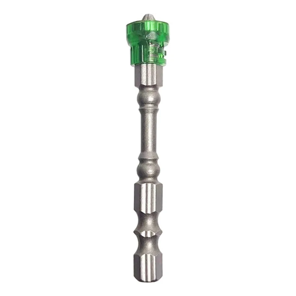 1PCS Magnetic Cross Screwdriver Bits Alloy Steel PH2 Cross Drill Bit With Magnetic Coil 65mm For Pneumatic Screwdriver