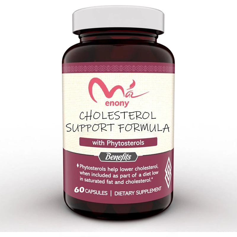 

Supplementing complexes containing plant sterols.Maintain cholesterol levels.Support heart health，Natural ingredients,60 capsule