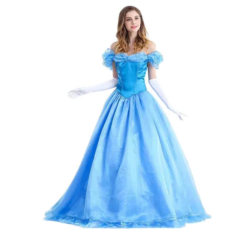 

Роскошный костюм для взрослых, женский маскарадный костюм принцессы на Хэллоуин, карнавальный костюм для ролевых игр, сексуальное праздничное платье для сценического шоу