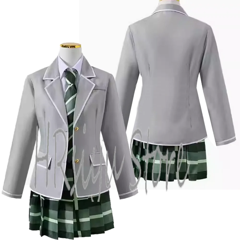 Women's Cosplay Tomori Takamatsu Chihaya Anon Costume School Uniform suit Halloween Party Costume customized