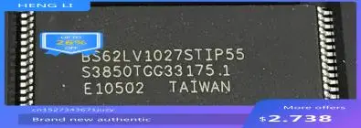 NOVO 100% BS62LV1027TIG55