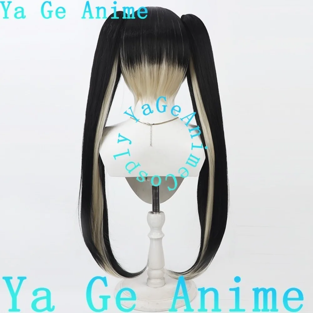 HololiveJūufūtei Raden شعر مستعار تأثيري التوأم ذيول أنيمي عرض الواقع لعبة لعب الأدوار شعر مستعار تستخدم لحفلات الرقص أنيمي