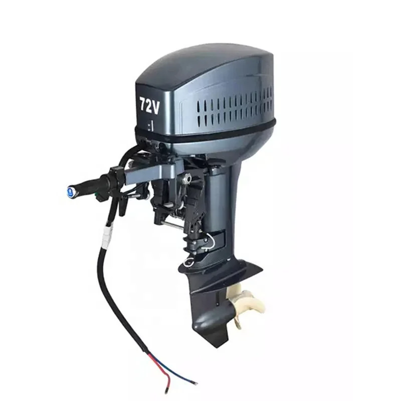 Big power 72V 6KW 8HP/96V 9KW 12HP Electric battery outboard motor trolling engine