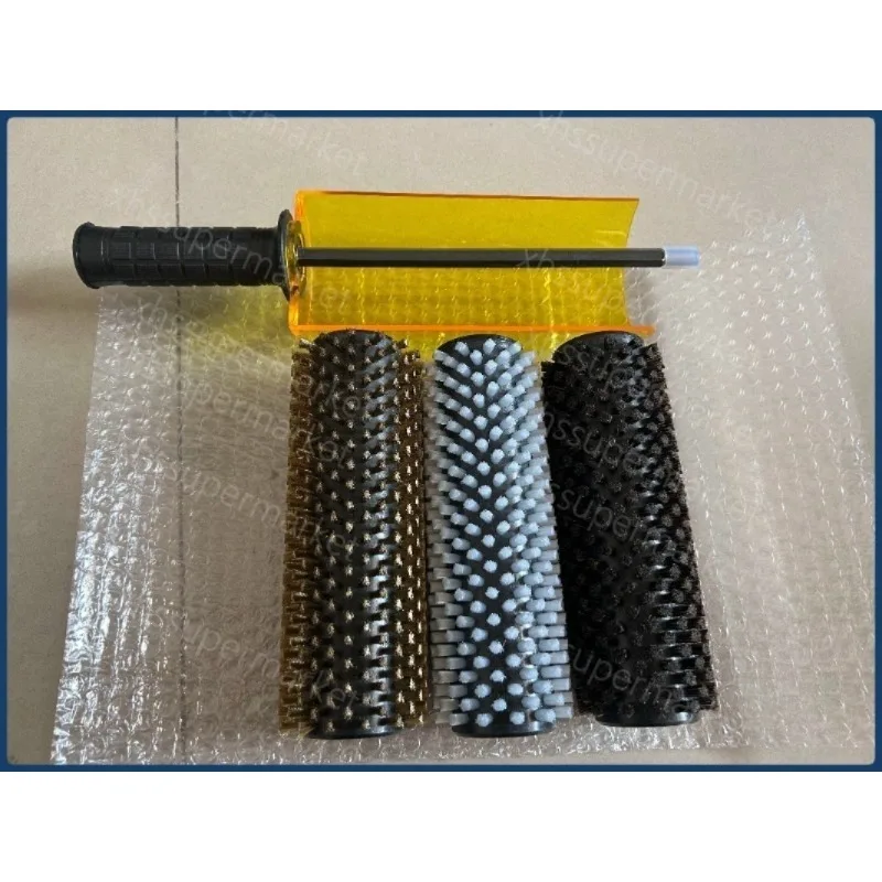 Apply To Snowboard Electric Waxing Roller Polishing Nylon Horse Hair Copper Wire Brush 300mm
