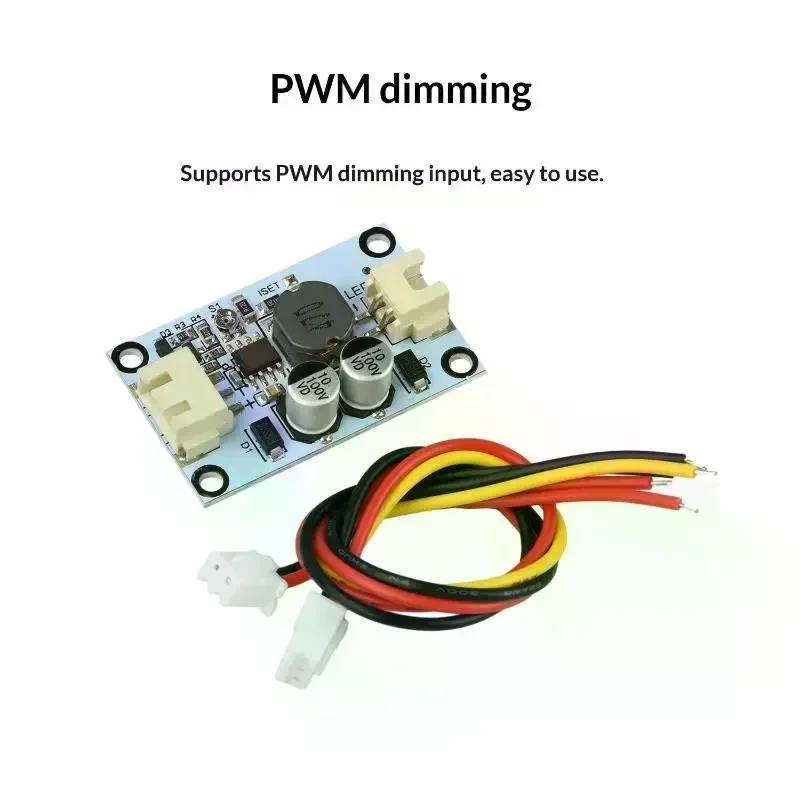 DC 5-85V Constant Current Power Supply Module With PWM Dimming For LED Drive High Efficiency Adjustable 1.5A