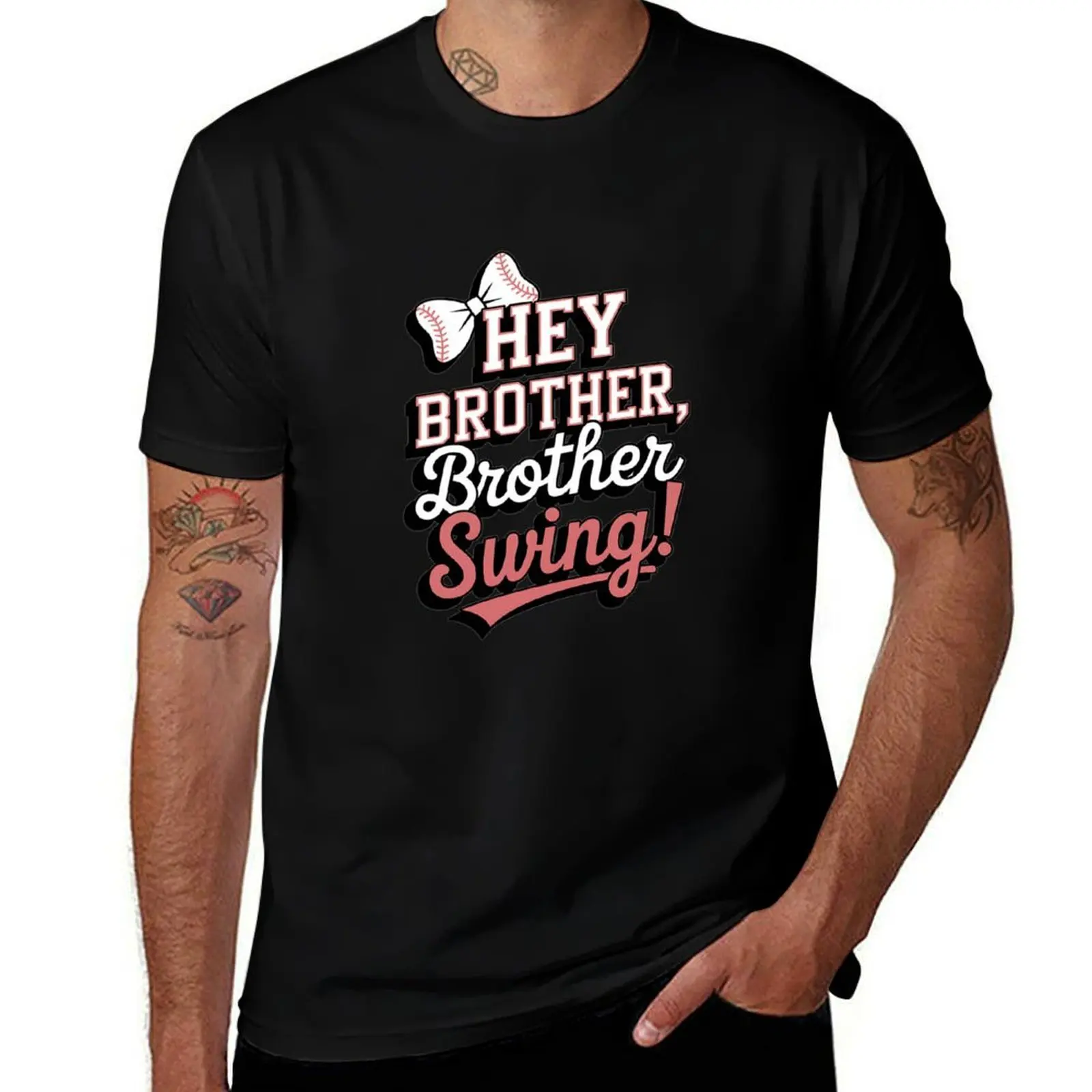 

Hey Brother, Brother Swing! T-Shirt topping valentines clothes korean fashion T-shirt men