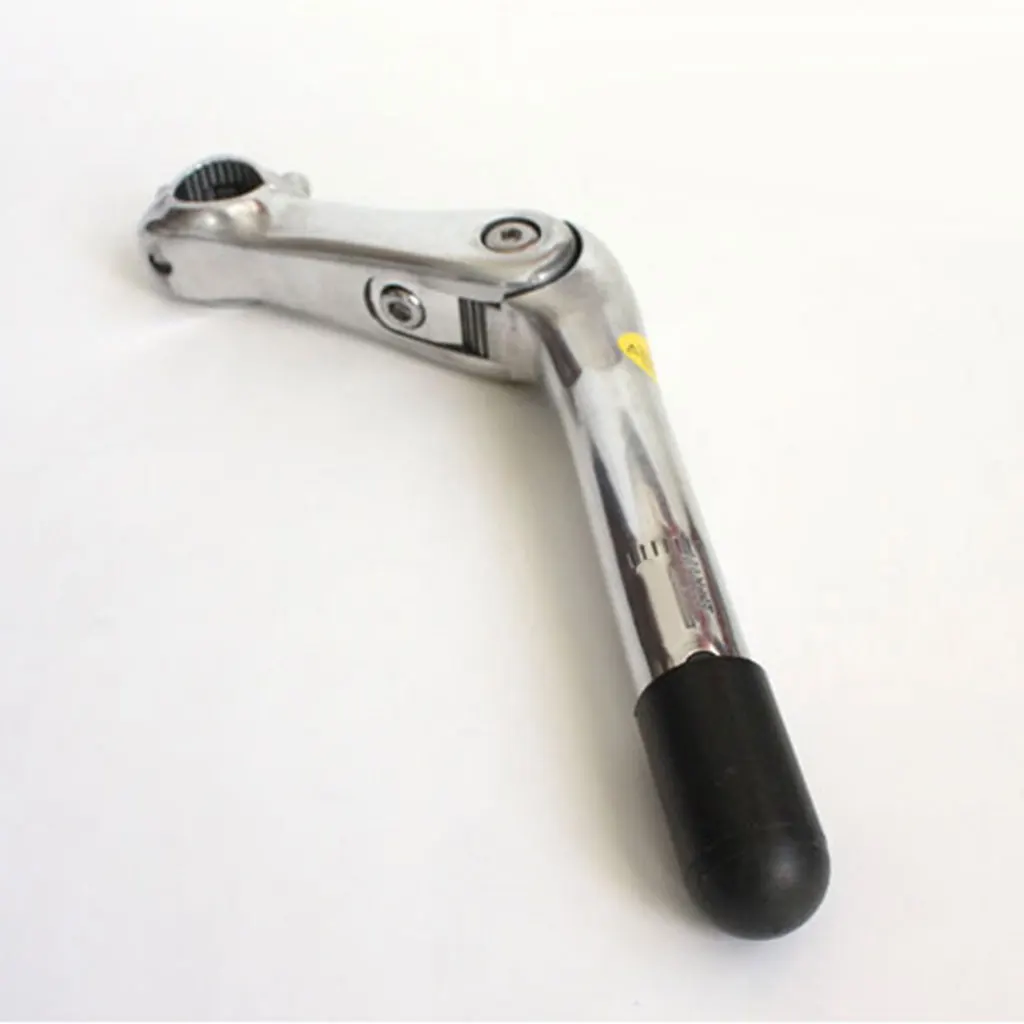 Aluminum Alloy 180mm Bike Quill Stem Extension Adjustable 25.4mm Handlebar Riser Gooseneck for MTB Road Folding Bicycle Part