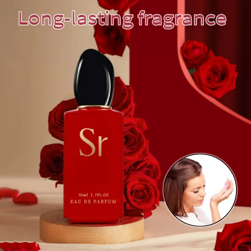 最愛の SI 女性用香水 50ml 持続性のあるフローラルとフルーティーの香り ガーリー ロマンティック スイート フレッシュ オードトワレ