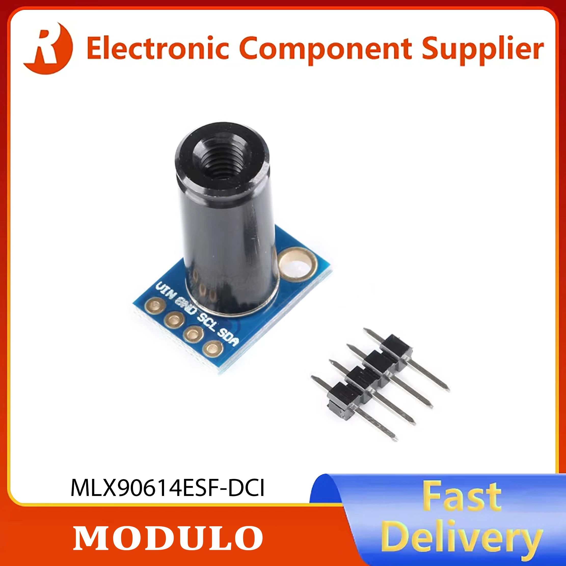 1pcs MLX90614 Infrared Temperature Measurement Sensor Module, Infrared Thermal Imaging, Non-Contact Temperature Acquisition
