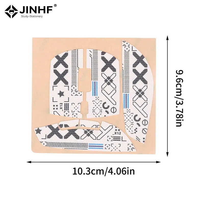 1pc Mouse Grip Tape Skate Handmade Sticker Colored Non Slip Wear-resistant Suck Sweat Protector Sticker For AJazz AJ199 Mouse