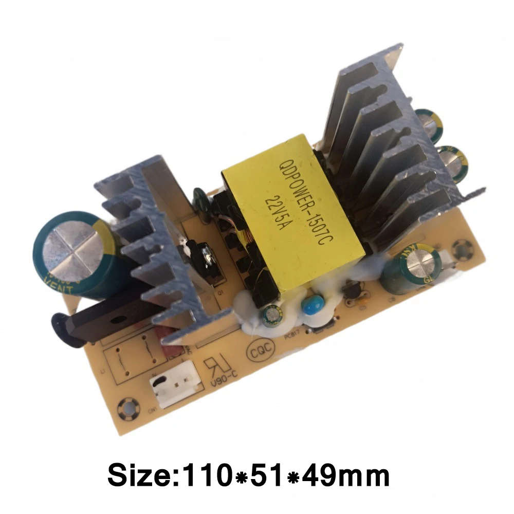 22V 5A Switching Power Supply Board AC-DC Convertor AC85-240V to 22V Step-down Power Supply Module with Overvoltage Protection